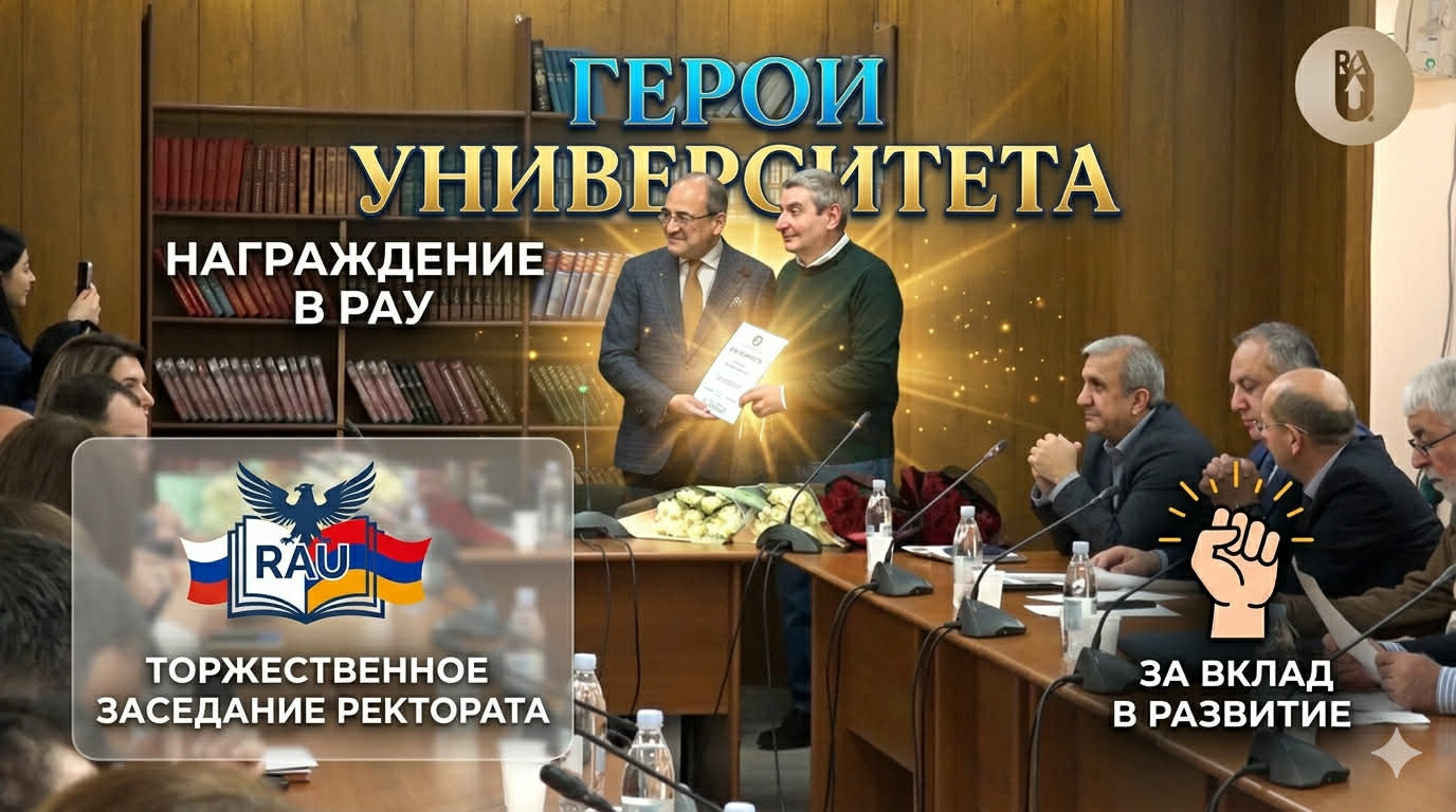 Признание достоинств: международное заседание ректората РАУ